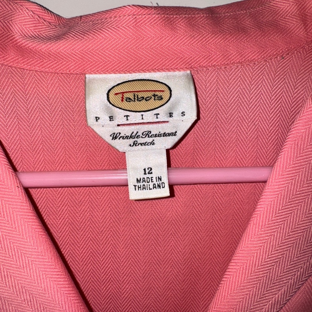 Pink Button Down Shirt - Picture 3 of 3